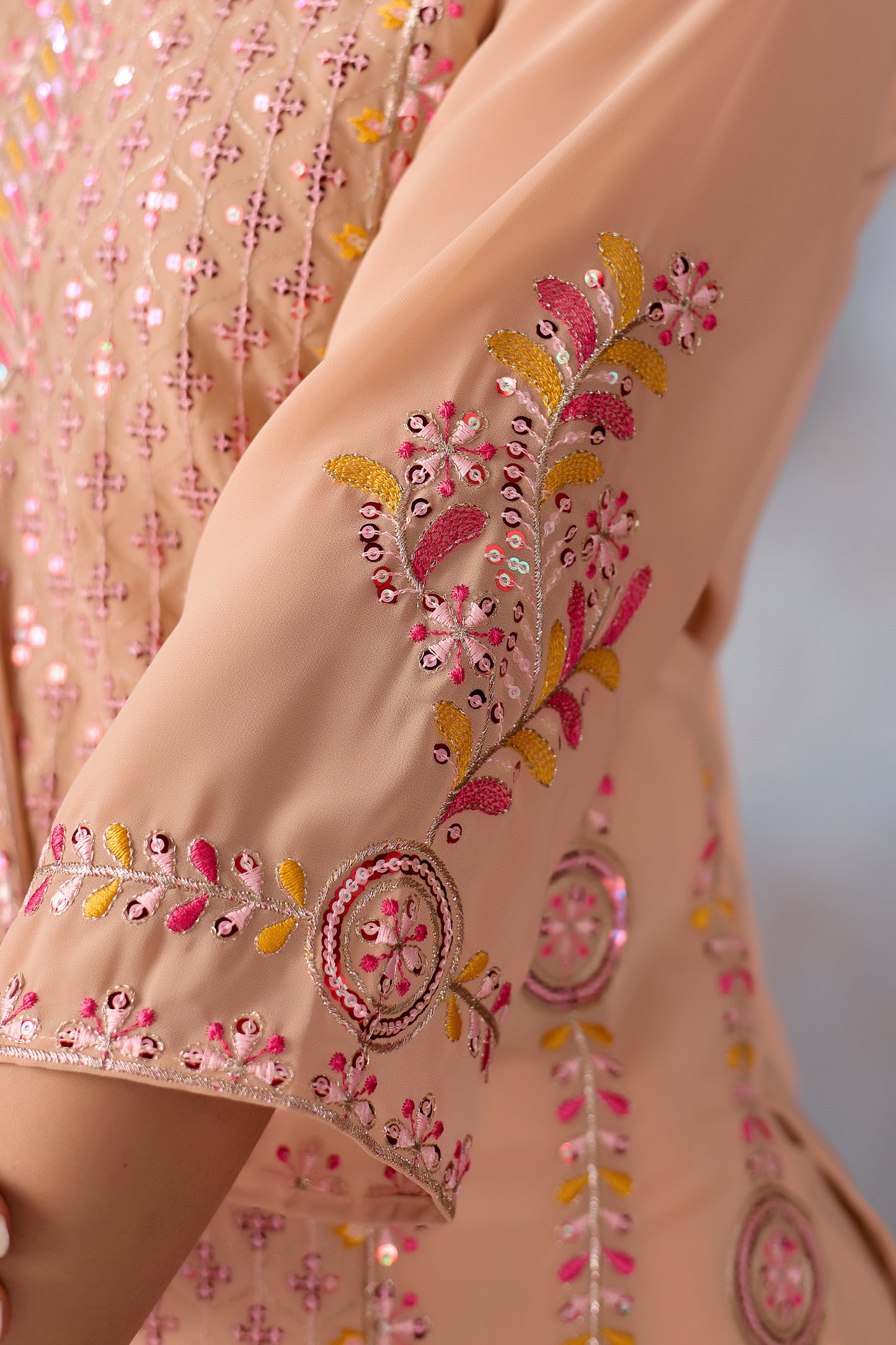 Premium Peach Designer Suits for Women