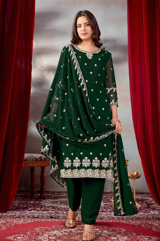 Green Designer Suit for Premium feel