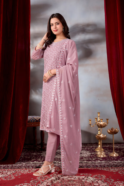 Light purple Stylish Suit for women