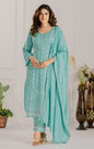 Firozi Designer Embroidery Suit For Women